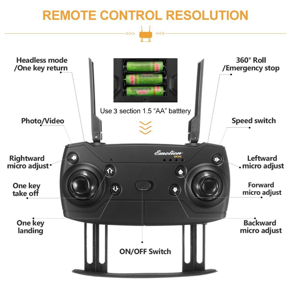 Dronex pro remote control